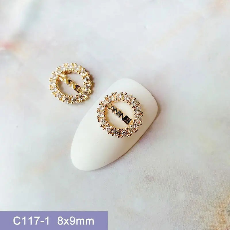 10 teile/los Oval Blume Bär Nagel Charms Schmuck Luxus Nagel Teile Edelsteine Steine Kristall Strass Nail art Dekoration Zubehör