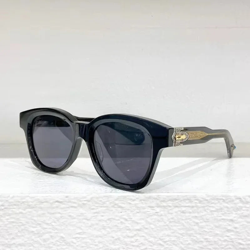 JMM Ins MOJAVE Square Oval Acetate Sunglasses Uv400 Men Classical Handmade in Japan Outdoor Men Designer Eyeglasses with Case